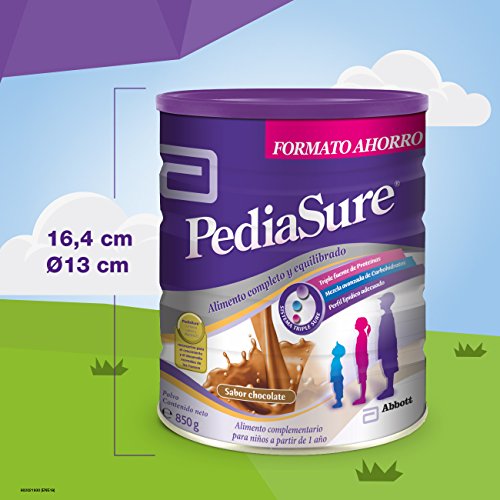 PediaSure - Complemento Alimenticio para Niños con Proteínas, Vitaminas y Minerales, Sabor Chocolate - 850 gr [versión antigua]