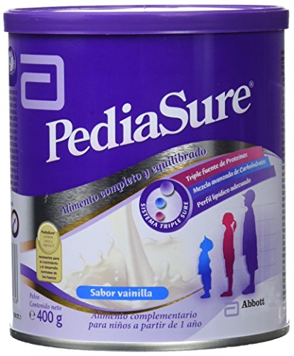 PediaSure - Complemento Alimenticio para Niños con Proteínas, Vitaminas y Minerales, Sabor Vainilla - 400 gr [versión antigua]