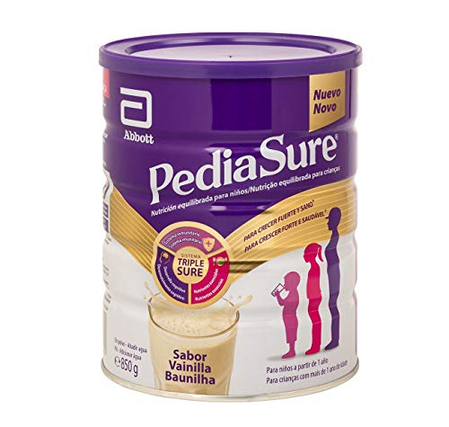 PediaSure - para Niños, Sabor Vainilla, con Proteínas, Vitaminas y Minerales - 850 gr
