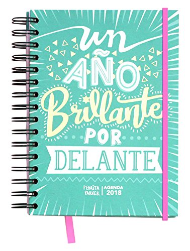 Pedrita Parker 413 - Agenda anual semanal 2018, color turquesa