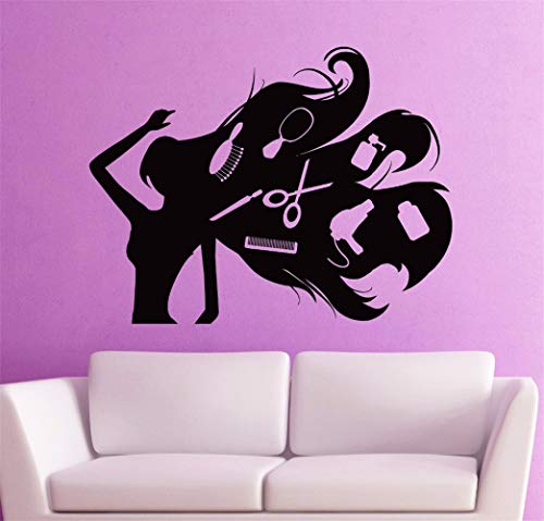 pegatinas de pared bebe Pegatinas para el salón de belleza peluquería