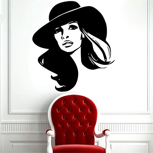 pegatinas de pared bebe Salón de belleza Decal Beauty Fashion Fashion Girl Spa Peluquería Salón