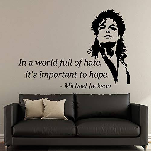 Pegatinas de Pared Famosas del Cantante Moderno, vinilos Removibles, decoración de la habitación,