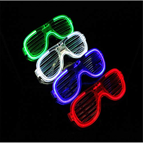 Peggy Gu Favores de la Fiesta de Glow Supplies Vidrios Ligeros llevados para la decoración Luminosa de la Navidad de Flash Party Halloween Conciertos Decoraciones navideñas