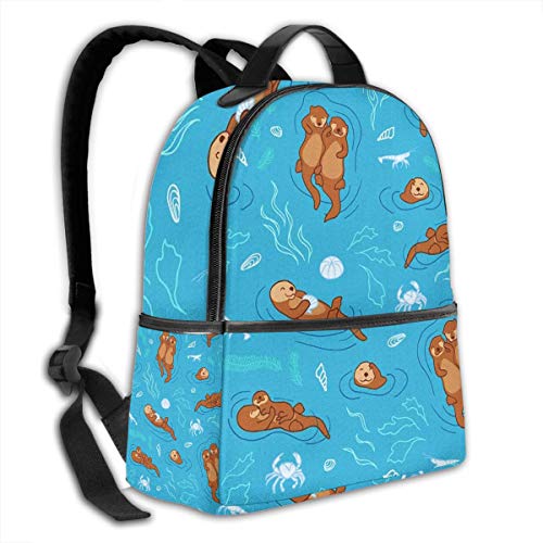 PEIGJH Mochilas Escolares Bolsa Daypack Mochila Tipo Casual para Niños y Niñas para Portátiles y Netbooks Caracol de Concha de mar