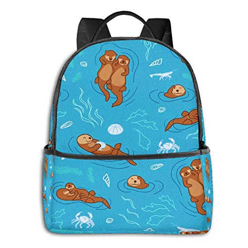 PEIGJH Mochilas Escolares Bolsa Daypack Mochila Tipo Casual para Niños y Niñas para Portátiles y Netbooks Caracol de Concha de mar