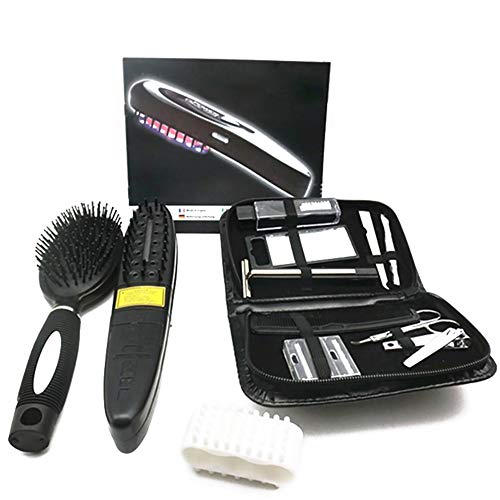 Peine de crecimiento del cabello, cepillo eléctrico para el crecimiento del cabello, cepillo de masaje antipérdida de pelo