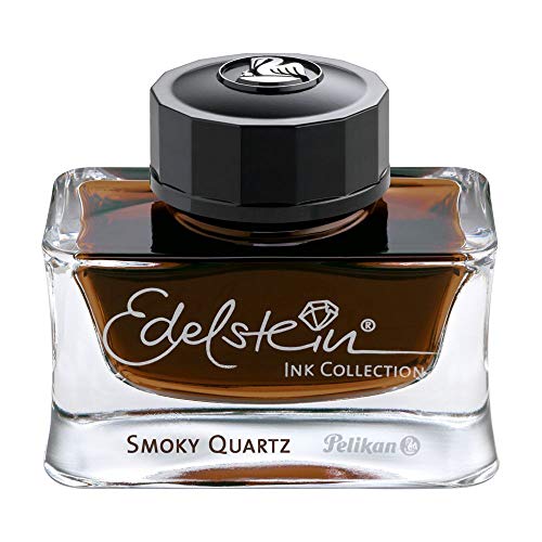 Pelikan Edelstein 300247 - Botella de Tinta 50 ml, smoky quartz