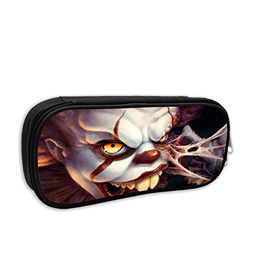 Pennywise It Estuche para lápices Papelería Bolso multifunción Oficina portátilBolsa de cosméticos de gran capacidad con organizador de monedas