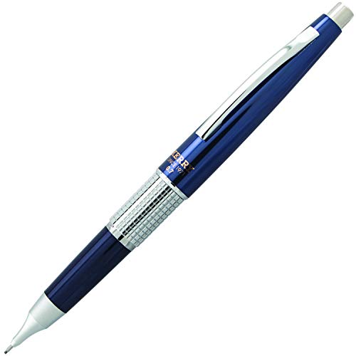 Pentel P1037C - Portaminas de lujo metálico, azul, 0,7mm