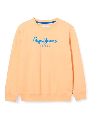 Pepe Jeans Cameron Sudadera, Naranja (112acid Orange 112), 17-18 años (Talla del Fabricante: 18) para Niños