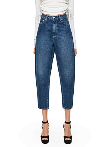 Pepe Jeans Casey DL Vaqueros Corte de Bota, Azul (000denim 000), W35 (Talla del Fabricante: 25) para Mujer