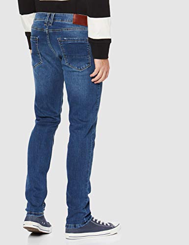 Pepe Jeans Finsbury Vaqueros, Blue Medium Used, 38W / 32L para Hombre