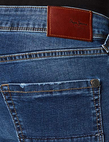 Pepe Jeans Finsbury Vaqueros, Blue Medium Used, 38W / 32L para Hombre