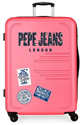 Pepe Jeans (PEPEB) Maleta Grande 79Cm Edison Rosa