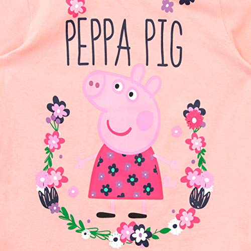 Peppa Pig Pijamas de Manga Larga para niñas Rosa 4-5 Años