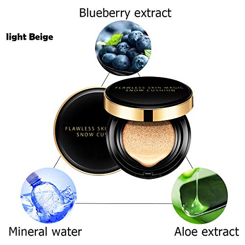 Perfect Skin Cushion B.B Cream Foundation Skin Magic Snow Maquillaje Hidratante (A)