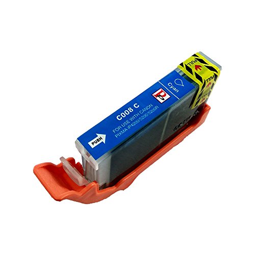 PerfectPrint - Compatible Canon PGI-5 CLI-8 cartuchos de tinta para Canon Pixma iP4200 iP4300 iP4500 iP5200 IP5100 MP500 MP530 iP5200R iP5300 MP600 MP610 MP800 MP600R MP800R MP810 MP830 MP950 MP960 MP970 MX850 9000, 10 piezas de Multipack: 2x PGI-5BK, 2x 