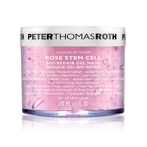 Peter Thomas Roth Peter Thomas Roth Rose Stem Cell Bio Repair Gel Mask, 5 Fluid Ounce Tapones para los oídos 2 Centimeters Negro (Black)
