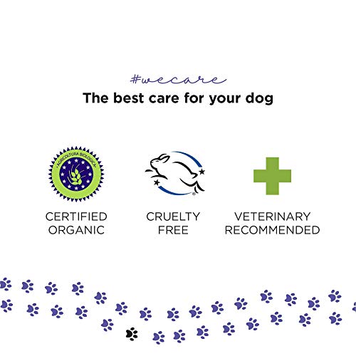 PETUCHI Spray Anti-Picores Bio para Perros; Piel Sensible; con Cáñamo y Avena; 150ml