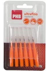 PHB CEPILLO INTERDENTAL RECTO ULTRAFINO 6 UDS