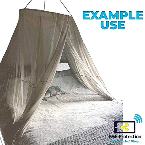 PHBSF Bloque De Tela De Malla Antirradiación WiFi, emi, EMP, RFID, Blindaje EMF, Bloqueo De Teléfono Celular, Tela Faraday para Hacer Cortinas, 60 Pulgadas De Ancho (Size : 1.5 * 4m)