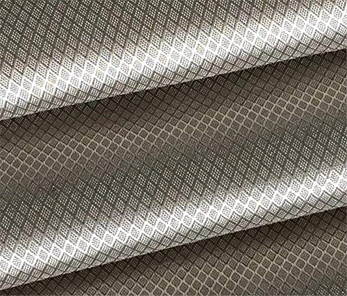 PHBSF Conexión A Tierra Conexión A Tierra/EMF Tela De Blindaje RFI/Tela Conductora Fibra Plateada Onda De Radio Protección De Señal De RF Tela Conductora(Size:1.08 * 2.5M)