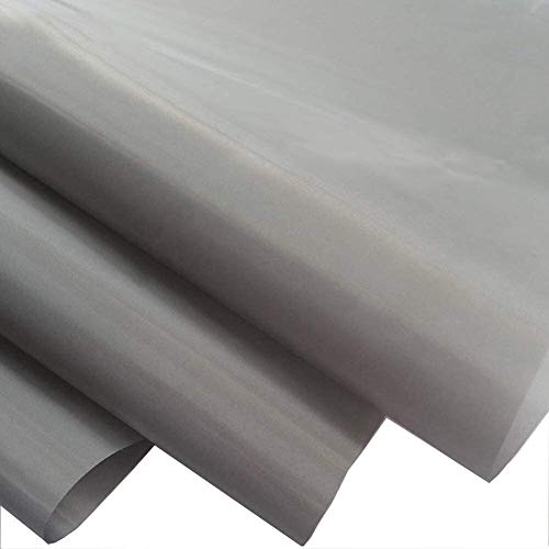 PHBSF Malla Conductora EMF Protección De La Tela, Tela De Faraday, Protección contra La Radiación, NFC RF RFID Electromagnética Material De Tela (43 Pulgadas De Ancho) (Size : 1.1 * 1m)