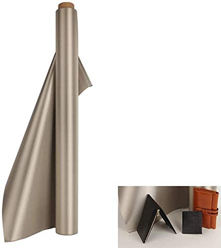 PHBSF Protección contra Las Radiaciones EMF Tela RFID Electroconductor Bloqueo De Contenido Anti-interferencia Electromagnética Blindaje Señal del Teléfono Móvil Conductiva (Size : 1.1 * 3m)
