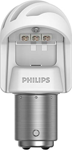 Philips 11499XURX2 LED foco de señalización para automóvil (P21/5W red), Rojo, Set de 2