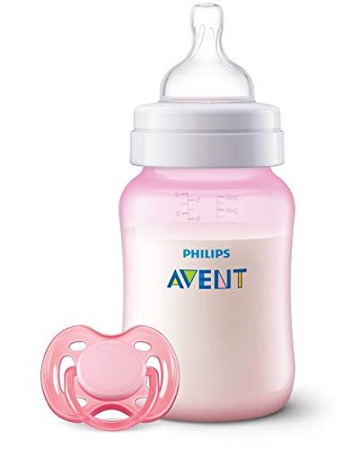 Philips Avent SCD809/02 - Set de biberón Anti-colic, rosa