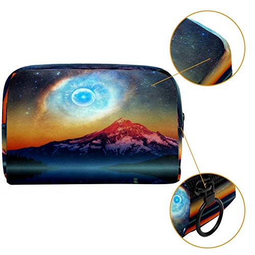 Photoshop - Bolsa de maquillaje para fotografía Cosmos para maquillaje, organizador portátil de viaje, para niñas, mujeres