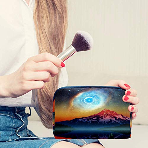 Photoshop - Bolsa de maquillaje para fotografía Cosmos para maquillaje, organizador portátil de viaje, para niñas, mujeres