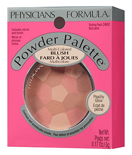 Physicians Formula Powder Palette Blush, Blushing Peach, 0.17 Ounce
