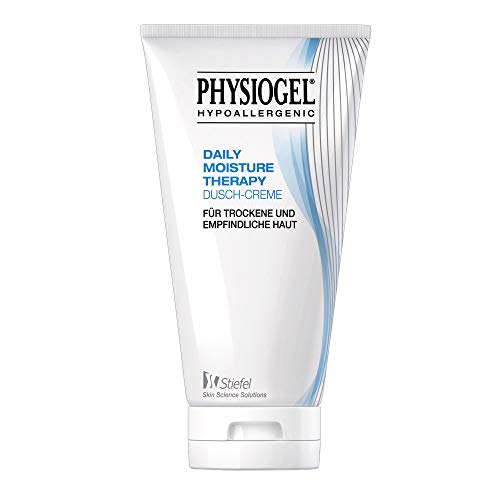 PHYSIOGEL Daily Moisture Therapy - Crema de ducha hipoalergénica, adecuada para el cuidado hidratante de la piel sensible, 150 ml