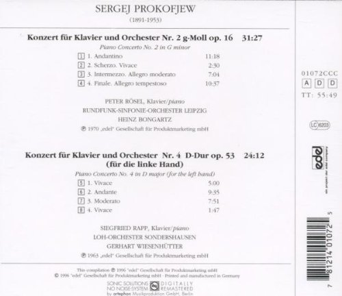 Piano Concertos Nos. 2 and 4