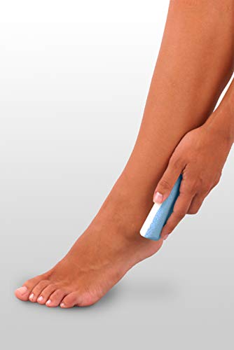 Piedra Pómez Doble Acción - Pack de 2 unidades - Elimina la piel dura de pies y manos y los suaviza