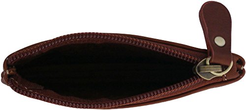 Piel Monedero Cambio Cartera Tarjeta Caso Pequeño cremallera bolsa para hombres mujeres