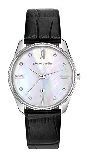 Pierre Cardin Reloj Analogico para Mujer de Cuarzo con Correa en Cuero PC107572F01