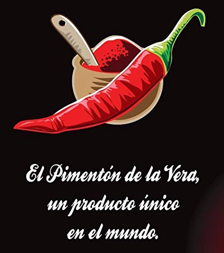 Pimentón de la Vera Ahumado, Dulce en Lata de 175 g, Producto con la Denominación de Origen Protegida D.O.P. Condimento Apto para Celíacos.