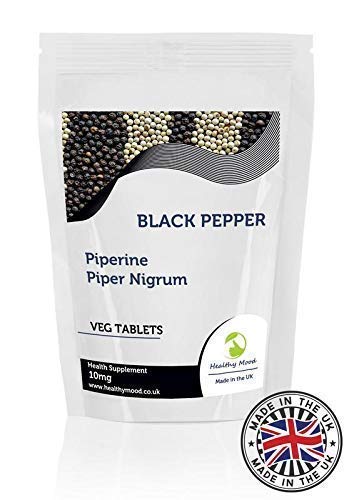 Pimienta Negra 10MG 60 Comprimidos - Buzón Amigable -piperine Piper Nigrum