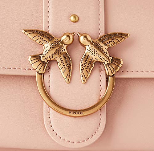 Pinko 1p21sk_y6jc, Love Mini Soft Simply CL VITEL para mujer, talla única Rosa Size: Talla única