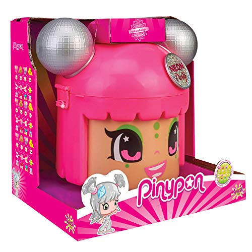 Pinypon Mix & Match Neon Party - Contenedor con 5 Figuras exclusivas, de 4 a 8 años (Famosa 700015210)