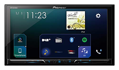 Pioneer SPH-DA230DAB Pantalla Multimedia, Negro, Única