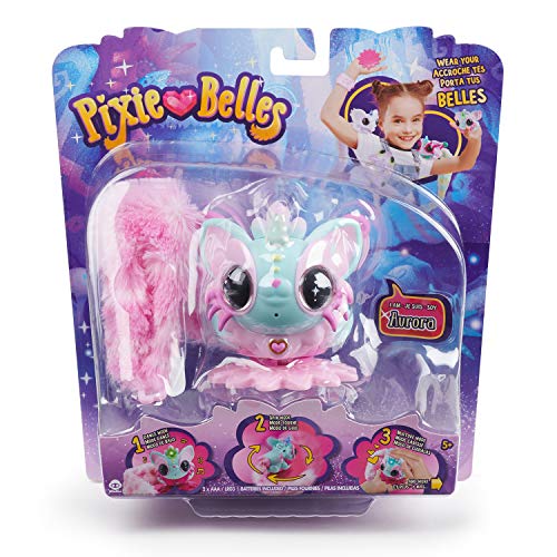 Pixie Belles Wowwee-Mascota interactiva Fingerlings Aurora (3926), multicolor , color/modelo surtido