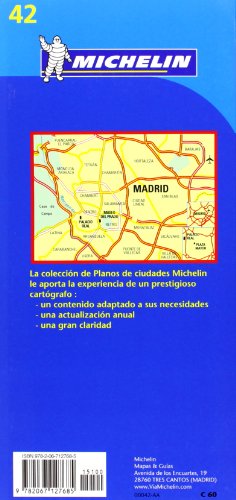 Plano Plegable Madrid (Planos Michelin)