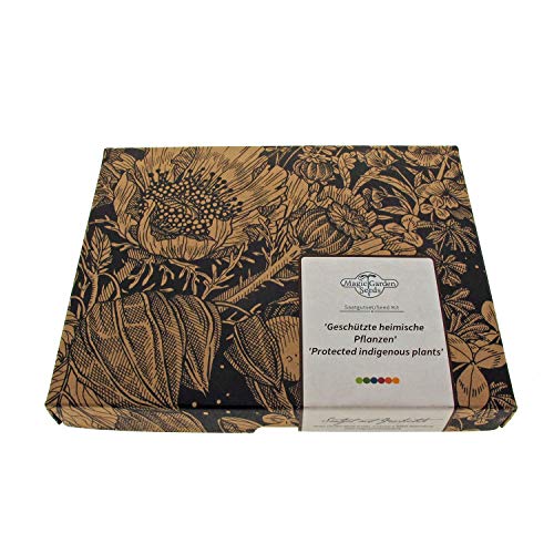 Plantas protegidas - kit regalo de semillas con 3 especies de flores silvestres amenazadas de extinción