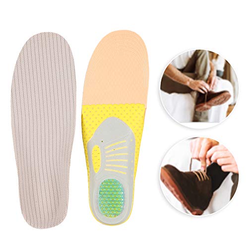 Plantillas, Cómodas Y Transpirables, Fáciles De Mantener, Plantillas Ortopédicas Unisex, Inserciones Ortopédicas Para Hombres Y Mujeres Que Se Adaptan a Todo El Calzado (1 Par)(L (41-45))