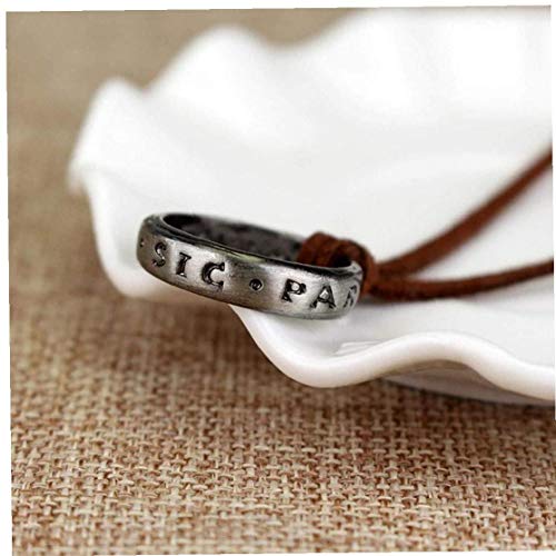 Plateado Plata, Collar De Cuero Cable De Nathan Drake Collar De Cadena Larga Hombres Accesorios