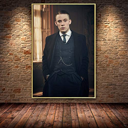 PLjVU Escuela de útiles Escolares Halloween-Óleo sobre Lienzo de Alta puntuación británica, Carteles e Impresiones Cuadros para el salón-Sin marco60X90cm